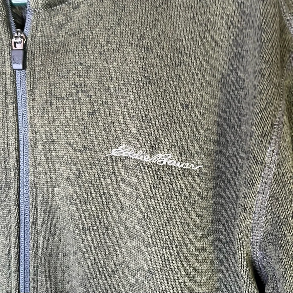 Eddie Bauer NEW Mr. Radiator‎ Full Zipper Fleece Jacket Size Large